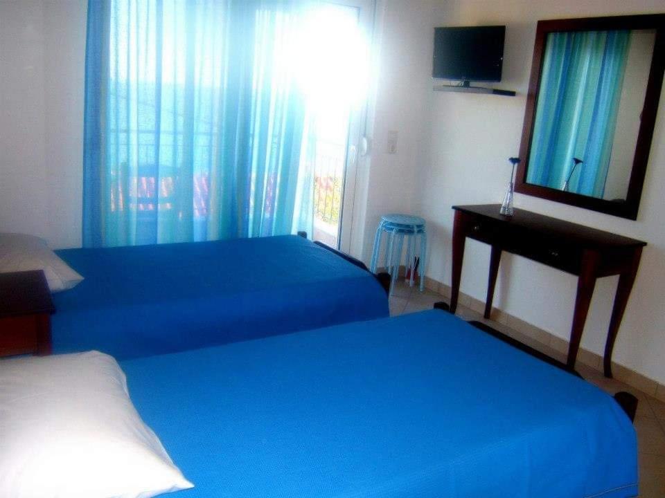 Αλκυονη Διαμερισματα Otel Paralia Vrachou Dış mekan fotoğraf