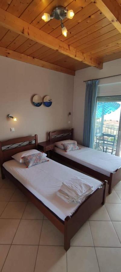 Αλκυονη Διαμερισματα Otel Paralia Vrachou Dış mekan fotoğraf